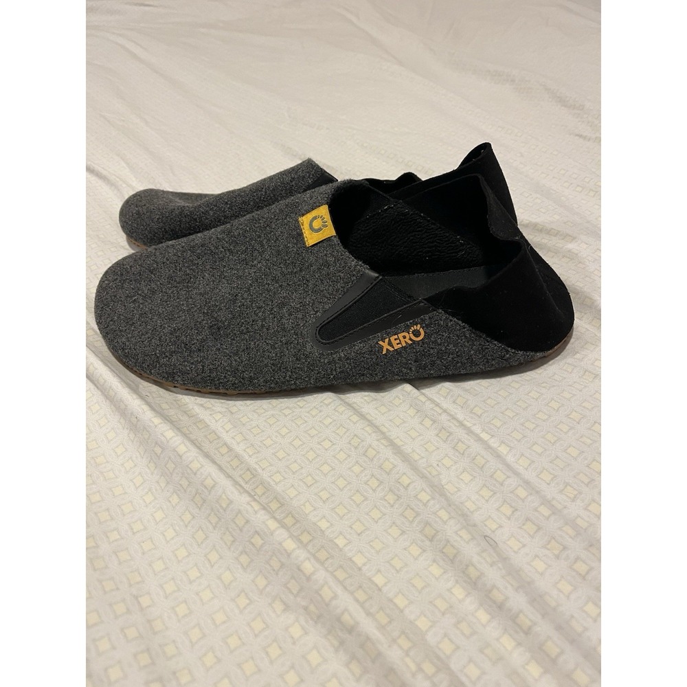 Xero Shoes Men's Grey Pagosa Barefoot Cozy Cool Slip On Shoes 11.5